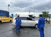 Sambangi Kawasan Dermaga ASDP Ketapang Banyuwangi Personel Satpolairud Lakukan Ini