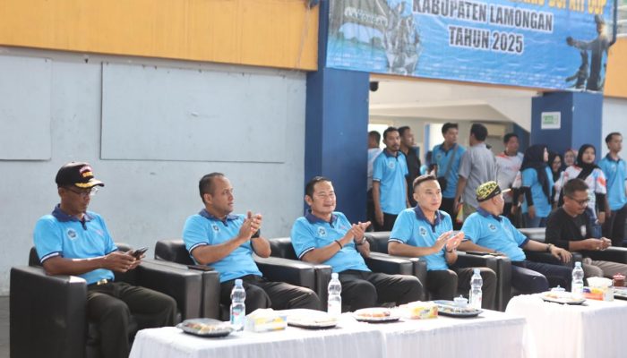 Kapolres Lamongan Hadiri Pembukaan Lomba Kreasi Baris Berbaris (LKBB) Bupati Cup tahun 2025