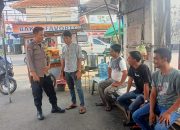 Bhabinkamtibmas Polsek Dramaga Giat Cooling Sistem Sambang Warga Beri Himbauan Jaga Kondusifitas Cegah Gangguan Kamtibmas