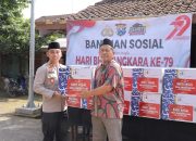 Polres Lamongan Salurkan Bantuan Sosial ke Yayasan Lingkar Perdamaian dalam Rangka Hari Bhayangkara ke-79