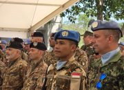 Personil Sempu XXV-Q Hadiri Upacara Serah Terima Jabatan Unifil Force Commander di Naqoura