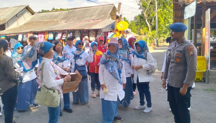 Bripka I Nyoman Suma Giat Patroli Serta Memberikan Pelatihan Kepada Pengelola Wisata Bangsring Underwater