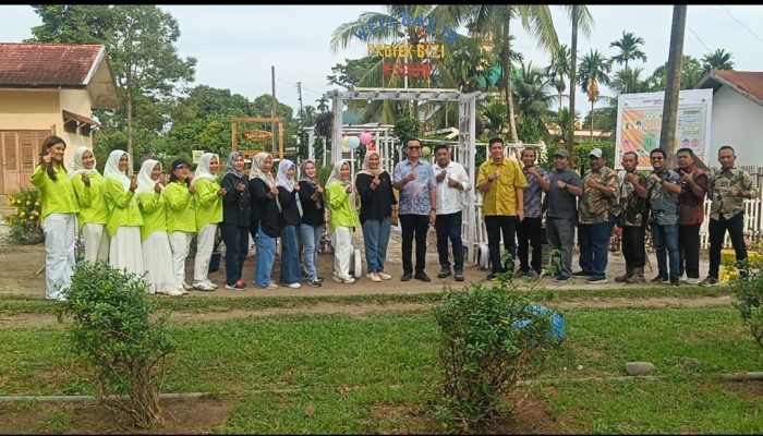 Ketua IKBI Serdang Satu mengunjungi Kebun Silau Dunia Dalam Rangka Penilaian Kebersihan