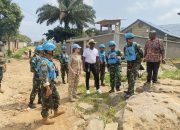 Satgas Kizi TNI Konga XX-V MONUSCO beserta Staff MSC Logops MONUSCO Laksanakan Recce Visit Perbaikan Jalan di Wilayah Boikene, DRC