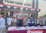 Polres Pasuruan Kota Amankan Dua Tersangka TPPO dan CPMI Ilegal Sebagai Kado Hari Bhayangkara Ke 79