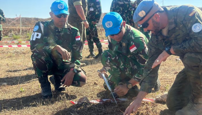 Tingkatkan Pengetahuan dan Keterampilan Sempu XXV-Q Ikuti Pelatihan Explosive Hazards Awareness