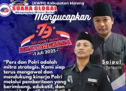 AWPI Kabupaten Malang Ucapkan Selamat Hari Bhayangkara ke-79: Apresiasi Sinergitas Polri dan Media