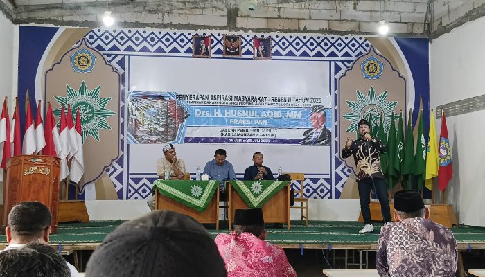 Jaringan Aspirasi DPRD Provinsi Jawa Timur dari Fraksi PAN di Sekaran