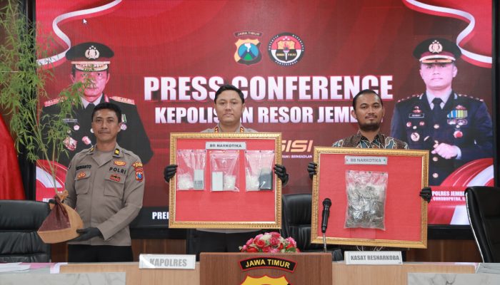 Polres Jember Ungkap Kasus Narkoba Selama di Bulan Juni 2025