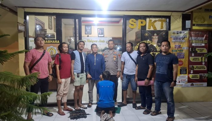 Polsek Sambeng Bersama Tim Jaka Tingkir Polres Lamongan Berhasil Amankan Pelaku Curanmor