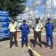 Aiptu I Gede Eka Bersama Personel Gakkum Giat Patroli Di Area Kantor Depo Pertamina Tanjungwangi