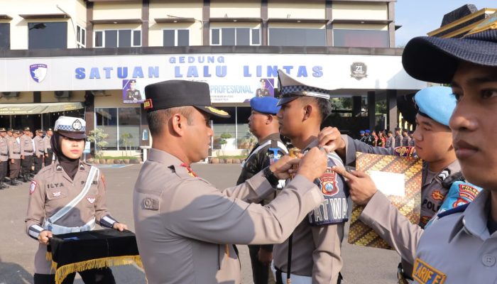 Polres Lamongan Gelar Apel Operasi Patuh Semeru 2025 Fokus Tertib Lalu Lintas Menuju Indonesia Emas