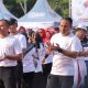 Kapolres Lamongan Hadiri Senam Bersama dan Launching Koperasi Merah Putih dalam Rangka Harkopnas ke-78