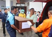 Polresta Banyuwangi Bersama Tim Gabungan Umumkan Dua Identitas Jenazah korban KMP Tunu Pratama Jaya