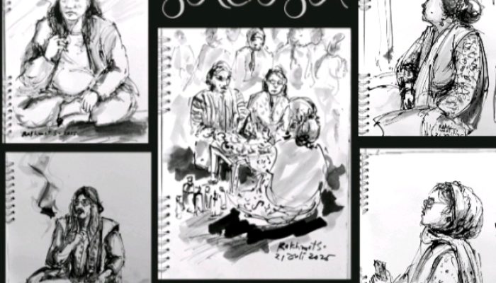 Mengabadikan Sebuah Momentum Dalam Sketsa