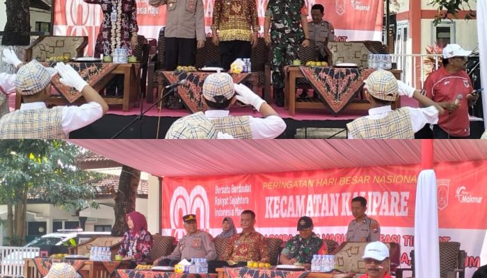 Dalam Rangka HUT RI ke-80 Kecamatan Kalipare Gelar Gerak Jalan Kreasi se-Kecamatan Kalipare
