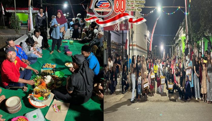 Bukti Guyub Rukun Warga RT 06 Bantur Malang Peringati HUT RI ke 80