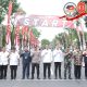 Kapolres Hadiri Lomba Gerak Jalan Tingkat SMP/MTs Serta SMA/MA/SMK Peringati HUT ke-80 RI