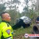 Mobil Pick Up Terperosok Ke Jurang Hingga Ringsek Di Wonosari Malang
