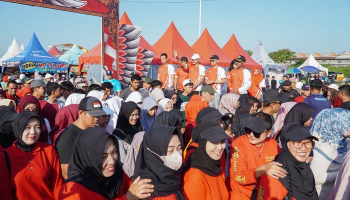 Olahraga Bersama Hingga Cek Kesehatan Gratis Meriahkan HUT RI ke 80