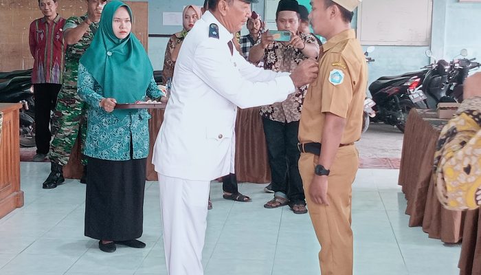 Pelantikan Kepala Dusun Jaggol Desa Jatidrojog Kecamatan Kedungpring