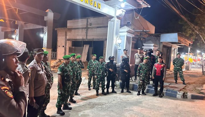Polres Lamongan Gelar Patroli Skala Besar Ciptakan Situasi Kondusif