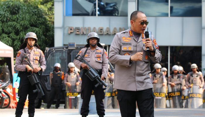 Polresta Malang Kota Gelar Sispam Mako Antisipasi Kontijensi Demo Rusuh
