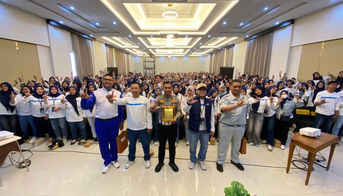Satlantas Polres Lamongan Gelar Sosialisasi Terkait Perilaku Berkendara 
