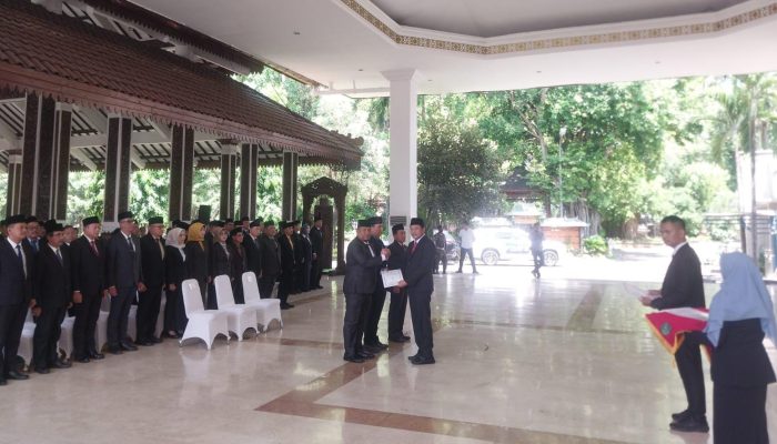 Bupati Subandi Tekankan Jaga Integritas Kejujuran Dan Antikorupsi Kepada Semua Pejabat Yang Baru Dilantik
