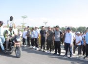 Kapolres Lamongan Hadiri Senam Bersama dan Aksi Bersih Sampah dalam Peringatan World Cleanup Day 2025