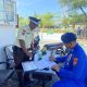Personel Satpolairud Resta Banyuwangi Giat Patroli Serta Himbau Kepada Security serta Karyawan Gardu Induk PLN Kabel Bawah Laut Terkait Penggunaan Alat Keselamatan Kerja
