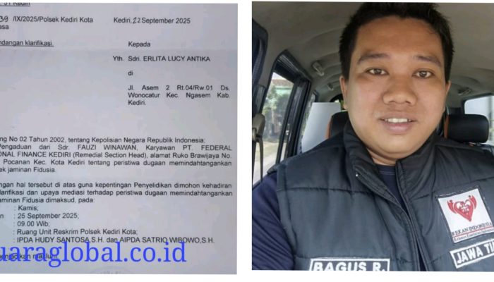 Rekan Indonesia Geram Terkait Dugaan Aduan yang Dilayangkan FIF Cabang Kediri Dinilai Merugikan Debitur