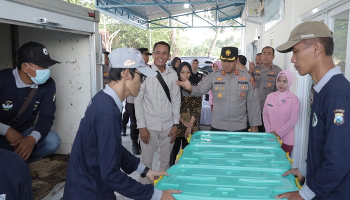 Polres Lamongan Gelar Uji Coba Operasional SPPG Yayasan Kemala Bhayangkari Polres Lamongan