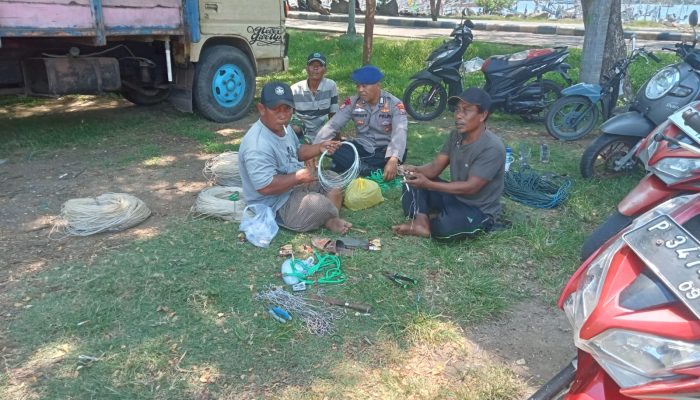 Ciptakan Lingkungan Aman Serta Kondusif Bripka | Wayan Wedhana Ajak Peran Serta Masyarakat
