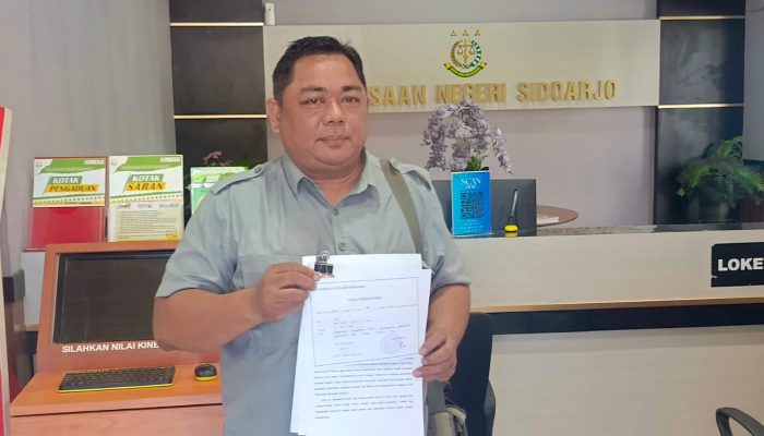 Diduga Terlibat Tindak Pidana Sektor Perumahan Kades Banjarbendo Dan Kades Jati Dilaporkan Ke Kejari Sidoarjo