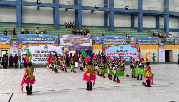 Polres Lamongan Gelar Open Marching Tournament PDBI Se Jawa Timur