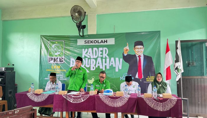 H Usman: Sekolah Kader Perubahan Mempersiapkan Kader Muda PKB Yang Berkarakter Dan Berintegritas