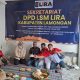 Bersama Kesbangpol DPD LSM Lira Resmikan Kantor Baru