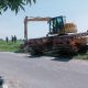 Perbaikan Pintu Air Desa Kembangan Gunakan Alat Berat