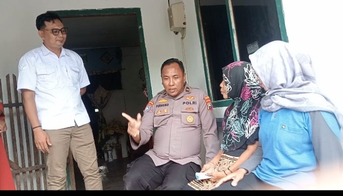 Ipda Purnomo Tepati Janji Bantu Marfuah Warga Dradah Blumbang