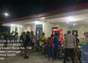 Balap Liar Tengah Malam Dibubarkan! Kapolsek Deket Turun Langsung, 12 Motor Diamankan