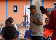 ‎Kepala BNPB Tinjau Huntara dan Serahkan Bantuan bagi Warga Terdampak Bencana di Tapanuli Utara