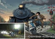 Perlintasan Kereta Api di Babat Lamongan Kembali Menelan Korban Jiwa