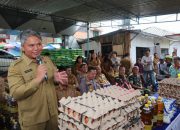 Pemerintah Kabupaten Tapanuli Utara Gelar Gerakan Pangan Murah Di Pasar Siborong-borong