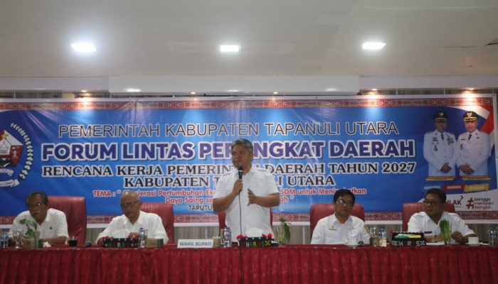 Pemerintah Kabupaten Tapanuli Utara Matangkan Rencana Kerja Pemerintah Daerah 2027 Fokus Pada Sumber Daya Manusia Unggul Pertanian Berikut Pariwisata