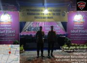 Menjelang Hari Raya Idul Fitri Polsek Kota Banyuwangi Tingkatkan Pengaman Arus Mudik Lebaran 2026