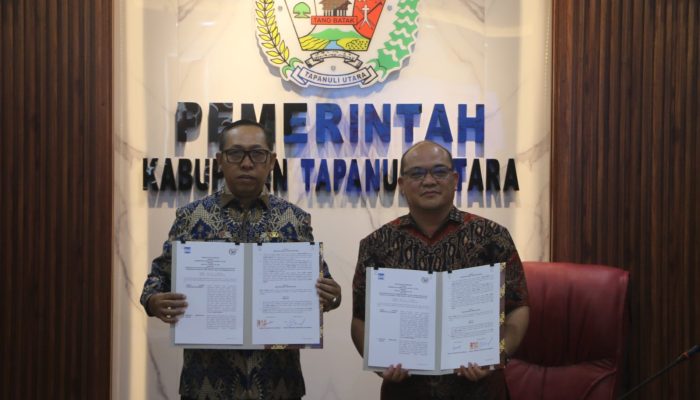 Pemerintah Kabupaten Tapanuli Utara Bersama Institut Teknologi DEL Teken Kesepakatan Peningkatan Kualitas Pembangunan