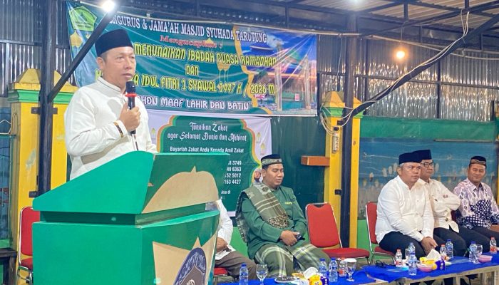 Bupati Tapanuli Utara Buka Bersama Di Mesjid Syuhada Tarutung Ajak Seluruh Warga Menjaga Toleransi Beragama