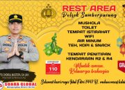 Inovasi Polsek Sumberpucung digunakan Rest area Bagi Pemudik Fasilitas Gratis