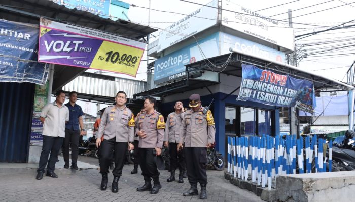 Kapolres Lamongan Tinjau Langsung Kesiapsiagaan Pospam dan Posyan Operasi Ketupat Semeru 2026